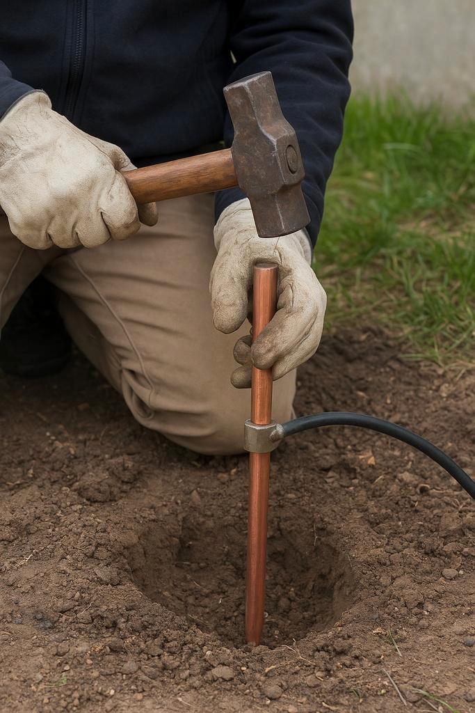 Aardpen & aardelektrode slaan heel NL €350, Doe-het-zelf en Verbouw, Elektra en Kabels, Nieuw, Overige typen, Ophalen of Verzenden