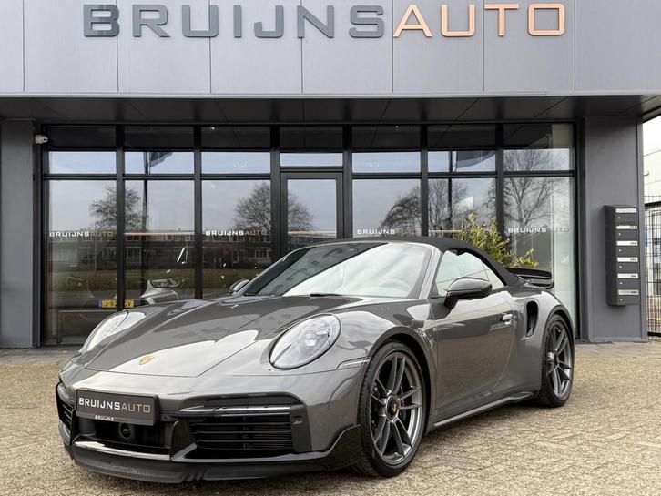 Porsche 911 Cabrio 3.8 Turbo S |Aero-kit|BTW|Ventilatie|Lift, Auto's, Porsche, Bedrijf, Te koop, 360° camera, 4x4, ABS, Achteruitrijcamera