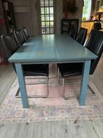 Solide eettafel 100x200/250 uitschuifbaar, Huis en Inrichting, Tafels | Eettafels, Ophalen, 100 tot 150 cm, 200 cm of meer, Zo goed als nieuw