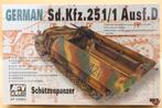 ROWASP | AFV Club 1/35 Sd Kfz 251/1 Ausf D Schützenpanzer, Overige merken, Tank, 1:32 tot 1:50, Nieuw