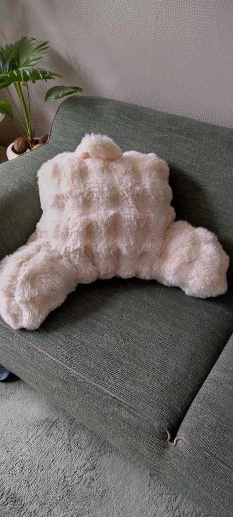 Zachte hoek kussens, Huis en Inrichting, Woonaccessoires | Kussens, Zo goed als nieuw, Wit, Overige vormen, Ophalen