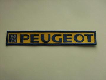 peugeot patch badge opnaai embleem lang beschikbaar voor biedingen