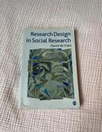 Research Design in Social Research - David de Vaus, Gelezen, WO, Gamma, David de Vaus