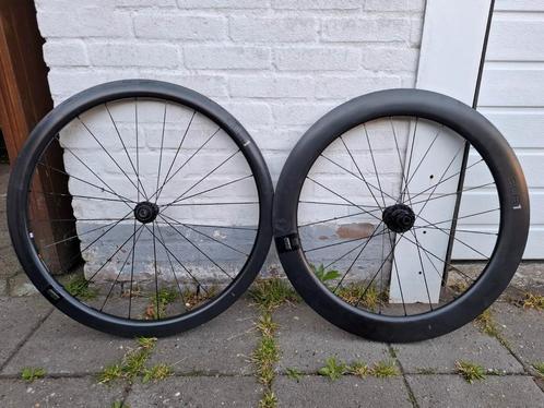 carbon racefiets wielen disc giant., Fietsen en Brommers, Fietsonderdelen, Zo goed als nieuw, Racefiets, Wiel, Ophalen