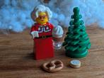Lego Minifigures Kerst/ kerstvrouw met accessoires, Ophalen of Verzenden, Zo goed als nieuw, Lego