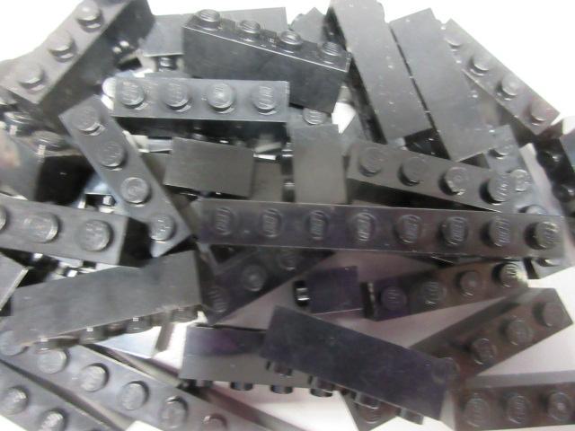 nr. 8672, 60 zwarte stenen, 1 nop breed., Ophalen of Verzenden, Zo goed als nieuw, Losse stenen, Lego