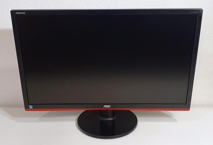 Monitor - AOC G2460VQ6, Computers en Software, Monitoren, Gebruikt, 60 Hz of minder, DisplayPort, HDMI, VGA, Gaming, Full HD, Ophalen