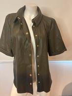 Fifth house lederlook blouse maat  42, Kleding | Dames, Blouses en Tunieken, Maat 38/40 (M), Bruin, Verzenden, .
