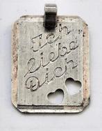 Zilveren hanger Ich liebe Dich, 925 GW, Ophalen, Zo goed als nieuw, Zilver, Zilver