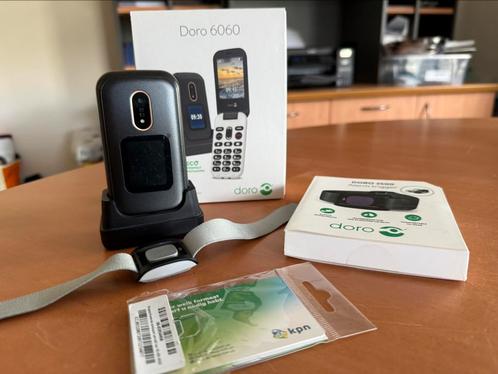 Doro 6060 incl. Doro 3500 Alarmknop, Telecommunicatie, Vaste telefoons | Handsets en Draadloos, Zo goed als nieuw, 1 handset, Ophalen of Verzenden