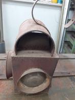 Antieke treinlamp, Ophalen