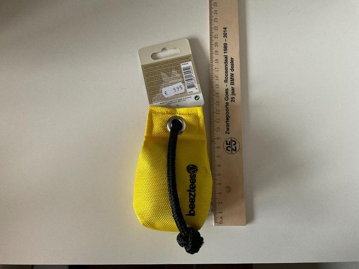 Speelgoed hond Beeztees Fetch Nylon Dummy geel, Dieren en Toebehoren, Hondenspeelgoed, Nieuw, Apporteerspeelgoed, Ophalen of Verzenden