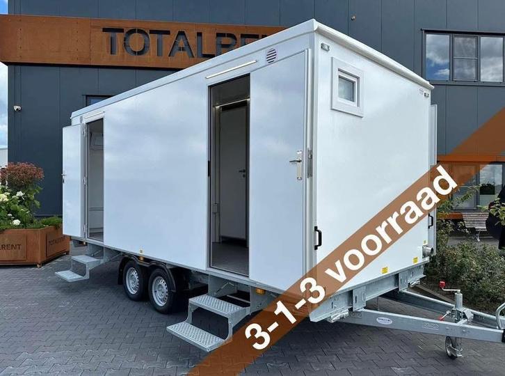 Scanvogn dealer uit voorraad 3-1-3 toiletwagens wc wagen, Auto diversen, Aanhangers en Bagagewagens, Nieuw, Ophalen