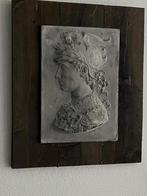 schilderij beton op hout, Ophalen of Verzenden, Nieuw