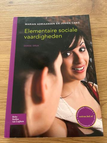Elementaire sociale vaardigheden - Studieboek beschikbaar voor biedingen