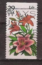 USA, Bloemen, lelie' s, 1994., Verzenden, Noord-Amerika, Gestempeld