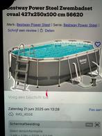 Bestway Power Steel Zwembad 427x250x100cm, Ophalen