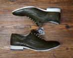 YELLOW CAB - leren herenschoen Blend green - maat 43, Kleding | Heren, Schoenen, Overige kleuren, Nieuw, Ophalen of Verzenden