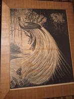 Ets paradijsvogel, Antiek en Kunst, Ophalen of Verzenden