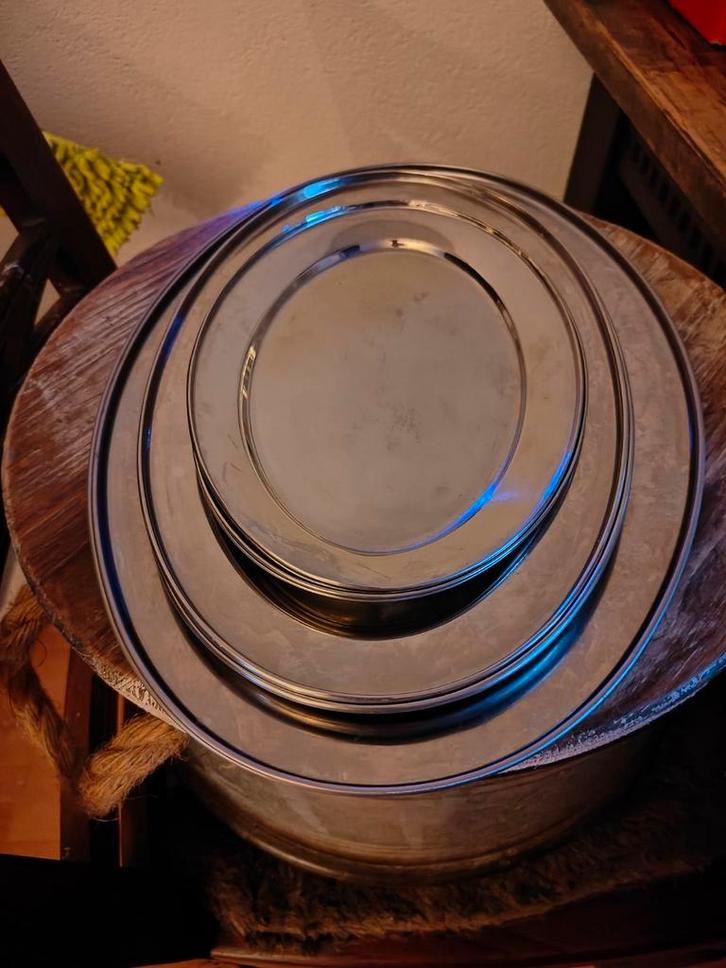 Serveer en ovenschalen, Huis en Inrichting, Woonaccessoires | Schalen en Manden, Zo goed als nieuw, Schaal, Rechthoekig, Overige materialen
