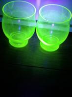 Uranium glazen, Antiek en Kunst, Ophalen of Verzenden