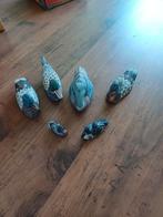 Houten beeldjes, eenden, Ophalen of Verzenden, Gebruikt, Dier