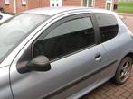 Zijwindschermen donker pasvorm tbv peugeot oa 107 206 boxer, Ophalen of Verzenden