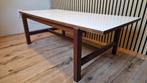 Vintage salontafel, Ophalen, Gebruikt, 100 tot 150 cm, 50 tot 100 cm