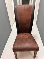 Eetkamertafel stoel, Huis en Inrichting, Stoelen, Ophalen, Gebruikt, Bruin, Eén