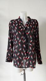 Realize blouse met print - Maat M, Maat 38/40 (M), ., Zwart, Ophalen of Verzenden