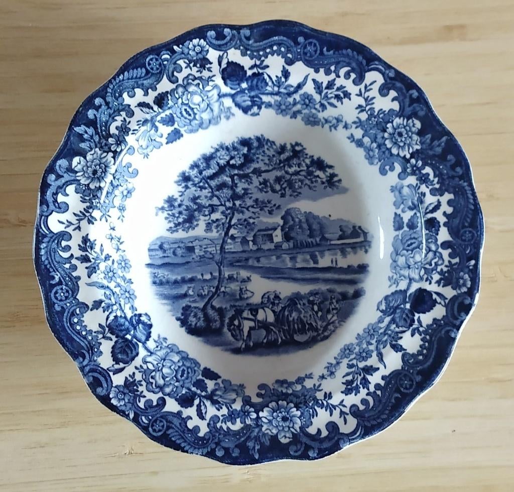fruitbordje Royal Worchester Palassy, volgnr 1, Ophalen of Verzenden