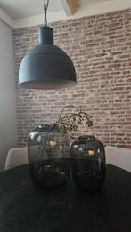 Prachtige vazen van gerookt glas, Huis en Inrichting, Woonaccessoires | Vazen, Ophalen, Overige kleuren, Minder dan 50 cm, Glas