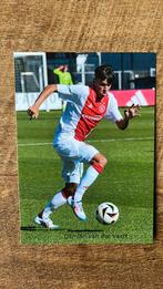 Ansichtkaart ajax Rookie van der Vaart, Ophalen, Zo goed als nieuw, Ajax