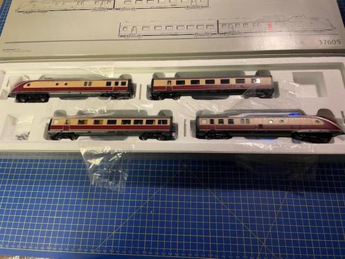 Marklin 37605 + 43115 TEE VT 11.5  DB 7-delig NIEUW, Hobby en Vrije tijd, Modeltreinen | H0, Nieuw, Treinset, Wisselstroom, Märklin