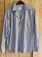 H&M overhemd lange mouw loose fit, Ophalen, Blauw, Zo goed als nieuw, H&M