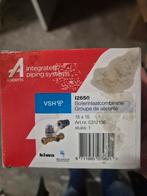 VSH Inlaatcombinatie 15 mm 3 stuks, Ophalen of Verzenden, Nieuw, Rvs, Overige typen