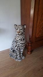 Panter cheetah beeld, Verzamelen, Beelden en Beeldjes, Ophalen, Zo goed als nieuw, Mens