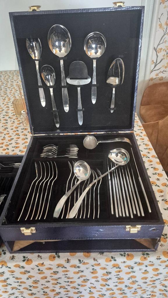 Gero zilmeta 520 serie, Verzamelen, Porselein, Kristal en Bestek, Gebruikt, Bestek, Overige materialen, Ophalen of Verzenden