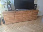 Teakhouten Dressoir / TV Kast - 220cm, Huis en Inrichting, Kasten | Televisiemeubels, Ophalen