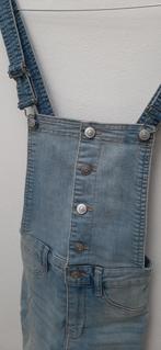 Lichtblauwe denim tuinbroek/overall met knopen (H&M, XS/32), H&M, Blauw, Ophalen of Verzenden, Zo goed als nieuw