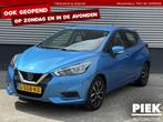 Nissan Micra 1.0L Acenta NAVI, CAMERA, CRUISE, Auto's, Gebruikt, Euro 6, Blauw, Lichtsensor
