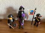 Playmobil vintage zwarte toernooiridder 3329 jaren 80 oud, Ophalen of Verzenden, Gebruikt, Complete set