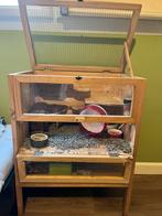 Hamsterhok, Dieren en Toebehoren, Ophalen, Gebruikt, 60 tot 90 cm, Minder dan 75 cm