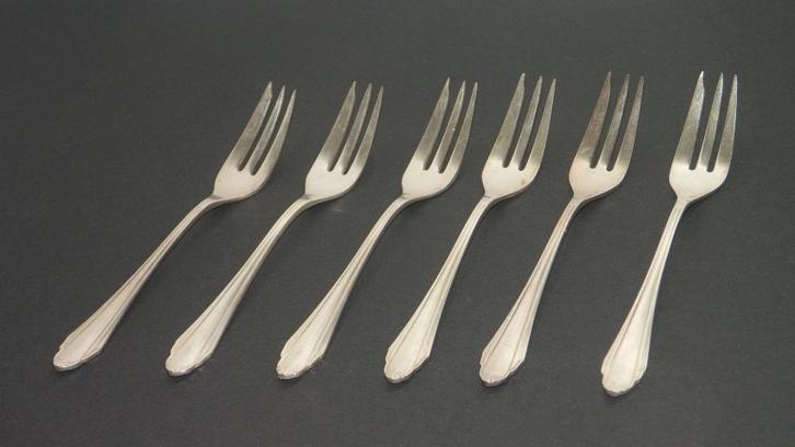 Bestek Martin 90– Wilkens Vorkjes Theelepels Vleesvorkjes, Antiek en Kunst, Antiek | Bestek, Ophalen of Verzenden