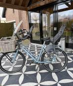 Cortina roots 28 inch moederfiets met 2 yepp kinderstoelen, Fietsen en Brommers, Fietsen | Dames | Moederfietsen, 2 zitjes, Zo goed als nieuw