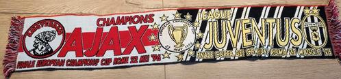 Sjaal AJAX- Juventus finale Champignons league 1996, Sport en Fitness, Voetbal, Nieuw, Shirt, Ophalen of Verzenden