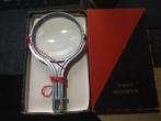 Echt glas 10 cm. nek loep 3X, Hobby en Vrije tijd, Vergrootglazen, Loepen en Loeplampen, Ophalen of Verzenden, Gebruikt, Vergrootglas of Loep