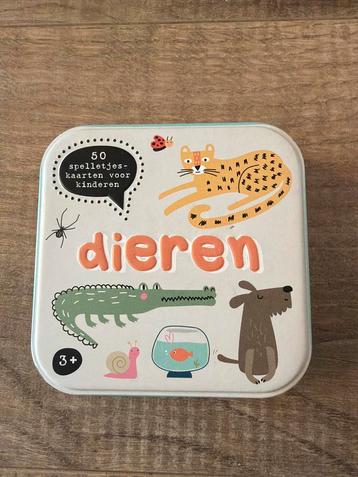 Dieren Spelletjes Kaarten in Blik beschikbaar voor biedingen