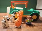 Little people safari jeep, 1 speler, Ophalen of Verzenden, Zo goed als nieuw, Vanaf 3 jaar