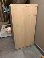 2 Steigerhouten Zuilen - 40x40x78 cm, Huis en Inrichting, Ophalen, Gebruikt